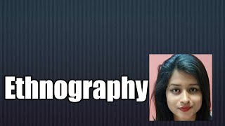 Ethnography in hindi for NET and civilservices [upl. by Dupin]