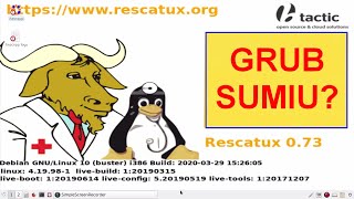 Recuperando o Grub com Rescatux após Reinstalar o Windows Multiboot com outras distros Linux [upl. by Ennairek]