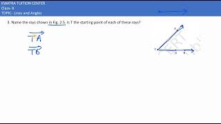 3 Name the rays shown in Fig 25 Is T the starting point of each of these rays [upl. by Atisusej]