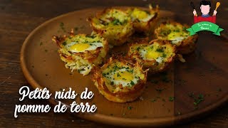 Recette  Pâques  petits nids de Pomme de terre [upl. by Nuj]