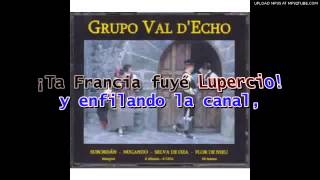 Lupercio Lo Bandolero  Val dEcho kARAoke [upl. by Aevin123]