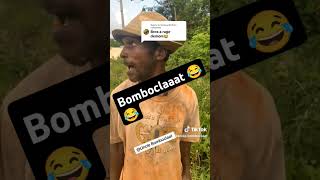 BOMBOCLAAT 🤣🤣😜😜africanking fashion reals tiktok comedy smartphone jamaica [upl. by Blount588]