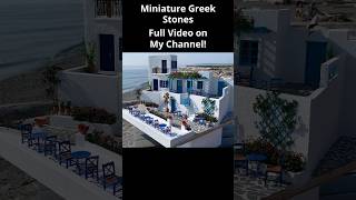 How to Make Miniature Greek Stones from Styrofoam miniature diorama diy [upl. by Neva]