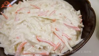 How to make KFC Coleslaw  কেএফসি স্টাইলে কোলস্লো  Homemade Coleslaw Recipe  Cole Slaw Recipe [upl. by Lorelei138]