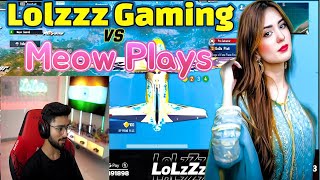 Lolzzz gaming vs Meow plays 🤩  Who can win 😱 [upl. by Asi386]