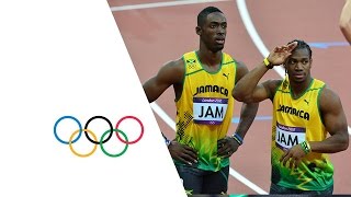 Mens 4x100m Round 1 Highlights  Jamaica amp USA Win  London 2012 Olympics [upl. by Giesser]