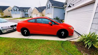 The Honda Civic gets new wheels Junkyard Treasure [upl. by Wagstaff960]