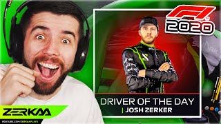 I Got The DRIVER OF THE DAY Award For The 1st Time F1 2020 My Team 10 [upl. by Aisatsanna]