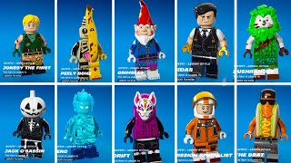 ALL LEGO FORTNITE SKINS [upl. by Karola510]