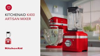 Lernen Sie den neuen KitchenAid K400 Artisan Mixer aus der KitchenAid StandmixerKollektion kennen [upl. by Allak]