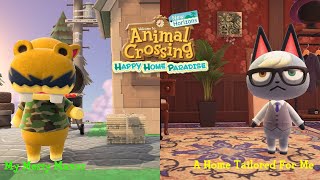 Animal Crossing Happy Home Paradise  Harry amp Raymond vacation homes [upl. by Malinowski]