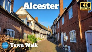 ALCESTER Warwickshire  A Sunday Morning Walk Through The Town Centre [upl. by Nivlak]