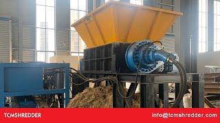 double shaft shredder for carton [upl. by Danforth474]