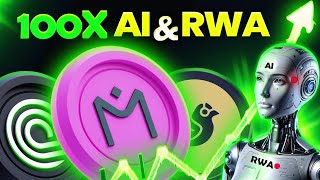 🔥100X AI amp RWA Tokens In 2025  How GOLDFINCH MANTRA And ONDO Disrupting Crypto💸 Blackrock [upl. by Aytak]