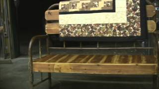 Antique bed frame Benches [upl. by Terrel990]