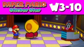 Paper Mario Sticker Star  W310  Stump Glade Nintendo 3DS Gameplay Walkthrough [upl. by Ennaitsirhc]