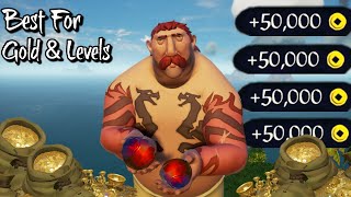 The BEST Way to get Gold and Emissary Levels in Season 13 Sea of Thieves [upl. by Anaxor102]