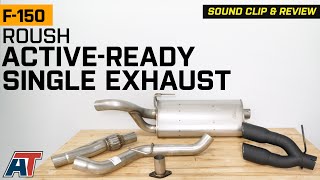 20212024 50L F150 Roush ActiveReady Single Exhaust System Review amp Sound Clip [upl. by Anassor]