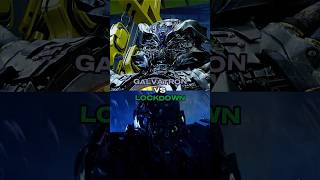 Galvatron vs Lockdown transformers edit vs [upl. by Airemahs452]