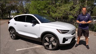 Is the 2024 Volvo C40 Recharge a better SUV to buy than a Audi etron [upl. by Aifas]