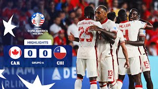 CANADÁ 00 CHILE  HIGHLIGHTS  CONMEBOL COPA AMÉRICA USA 2024™ [upl. by Nette]