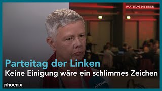 DIE LINKE Parteitag Katina Schubert zur Lage der Partei und des NahostKonflikts [upl. by Nibram]