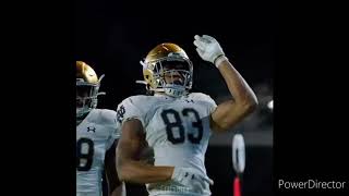 Chase Claypool Notre Dame Highlights [upl. by Edan419]