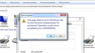 How to fix Print Operation failed with error 0x00000006 [upl. by Iatnwahs930]