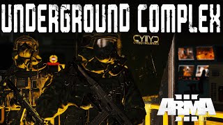 UNDERGROUND MAP In ARMA 3  CYTECH INDUSTRIES 2K [upl. by Evelina]