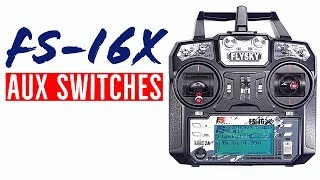 What Are Aux Channels and How to Set Up Flysky FSi6X Aux Switches [upl. by Havot745]