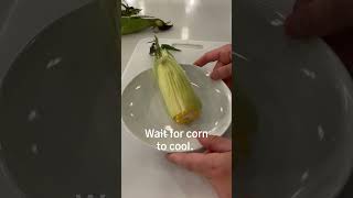 Easy Way to Shuck Corn [upl. by Urson790]