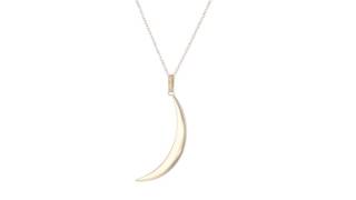 Dee Berkley 14KT Yellow Gold Crescent Moon SKU8857379 [upl. by Bevan]