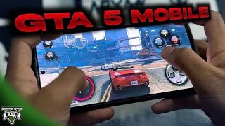 GTA 5 MOBILE  GTA V Android  GTA V ON MOBILE  GTA 5 [upl. by Rind237]