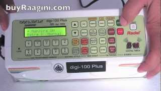 Radel Digi 100 Plus Electronic Tabla for Sale with optional Manjira Sounds [upl. by Rainie]