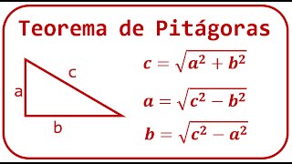 Teorema Pitágoras 2 eso [upl. by Josephina424]