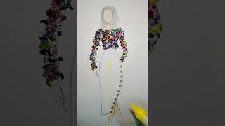 Glitter dress design for girls 🥰👍👍👍 [upl. by Delamare]