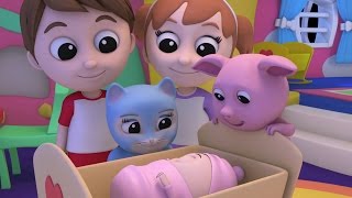 Luke amp Lily  Rock a bye baby  Lullaby Song  Childrens Songs  Nursery Rhymes [upl. by Cole]