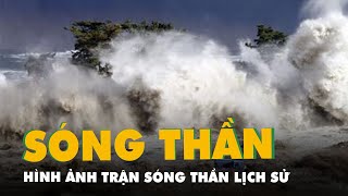 Đài truyền hình NHK phát lại hình ảnh trận sóng thần lịch sử [upl. by Ardehs693]