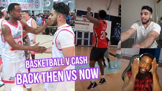 CASH REACTS TO OUR BASKETBALL MATCH Called Out YouTubers [upl. by Ellekcir964]