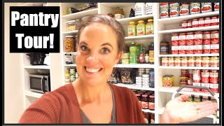 DREAMY Large Family Pantry Tour [upl. by Aram]