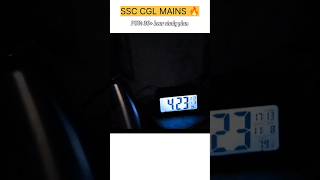 SSC CGL ✨ 📚 STUDY VLOG  SSC CGL MAINS STUDY VLOG shorts ssccglmains [upl. by Sukul]