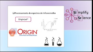 Processamento de Espectros de Infravemelho com OriginLab [upl. by Vod]