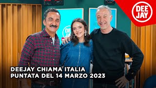 Deejay Chiama Italia  Puntata del 14 marzo 2023  Ospite Francesca Michielin [upl. by Avir193]