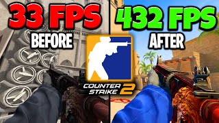 CS2 FPS BOOST Guide  BEST SETTINGS for MAX FPS on ANY PC 📈✅ [upl. by Nede]