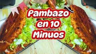 Pambazo De Papa Y Chorizo  Como Hacer Pambazo MexicanoCocinandoRico 😋 [upl. by Carce]