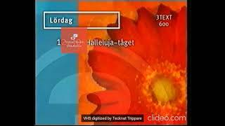 TV3 Tablå TV3 19980704  SvenskaSwedish [upl. by Colwin]