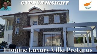 Imagine Luxury Villa Protaras Cyprus  A Tour Around [upl. by Jody]