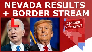 🔴 LIVE NEVADA PRIMARY RESULTS RONNA IS GONE Bidens Border MADNESS QampA  MORE [upl. by Tillinger]