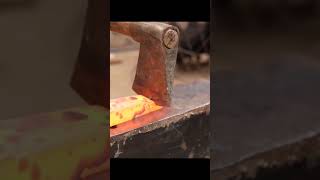 Forging a Rusty Drill bit into Kunai part 1 diy restoration [upl. by Lucas]