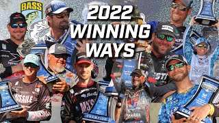 2022 Bassmaster Winner Circle 10 fishing tournament winners [upl. by Karr107]